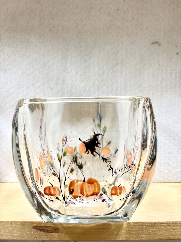 Pumpkins candle /dish