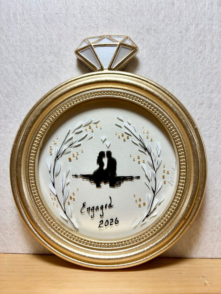Ring engaged frame