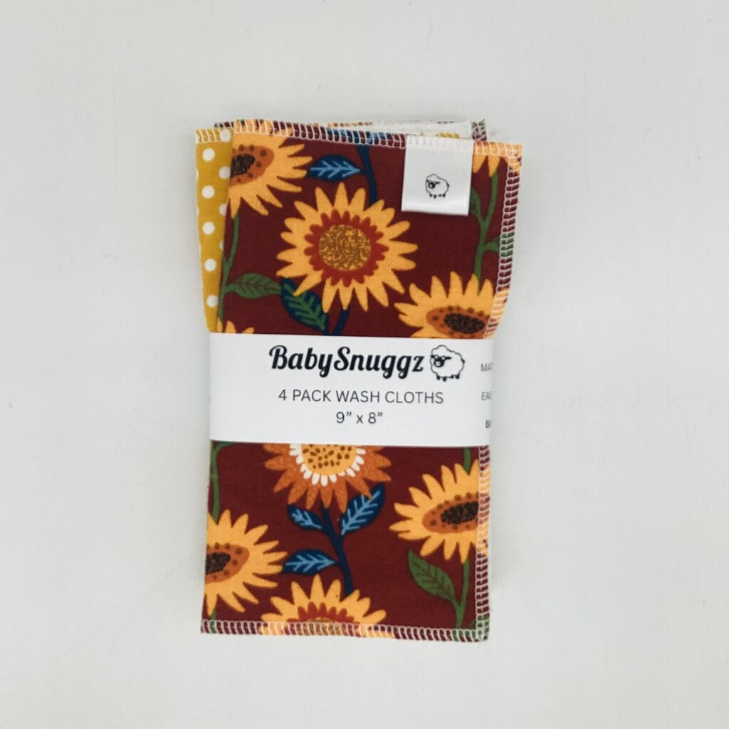 4 Pack Wash Cloths