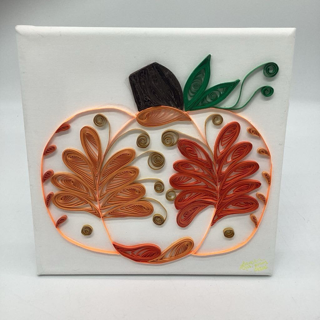 Pumpkin on Canvas