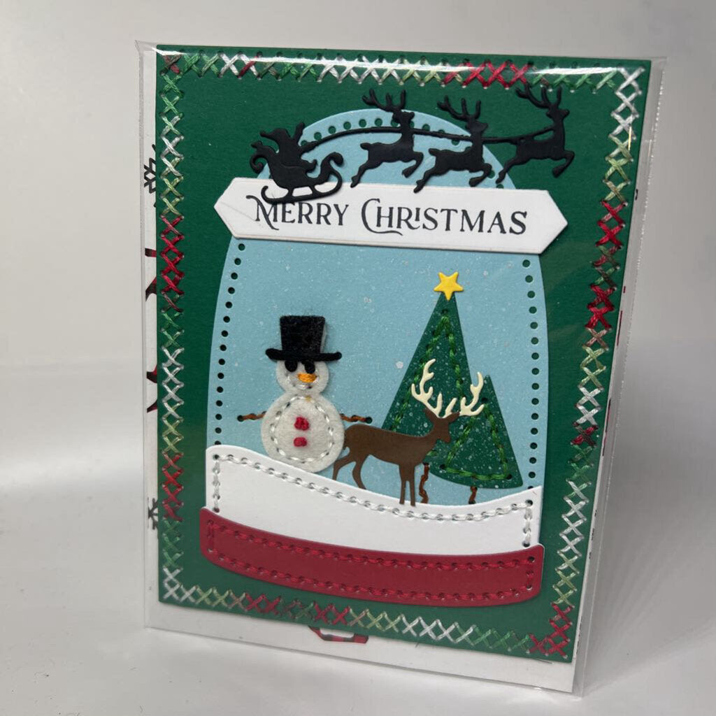 Snowglobe card