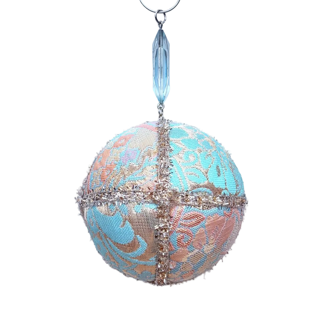 Pastels and gold hanging ornament