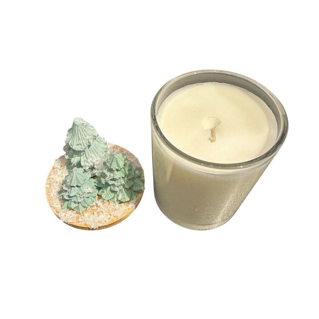 Winter Tree Candle - 7oz