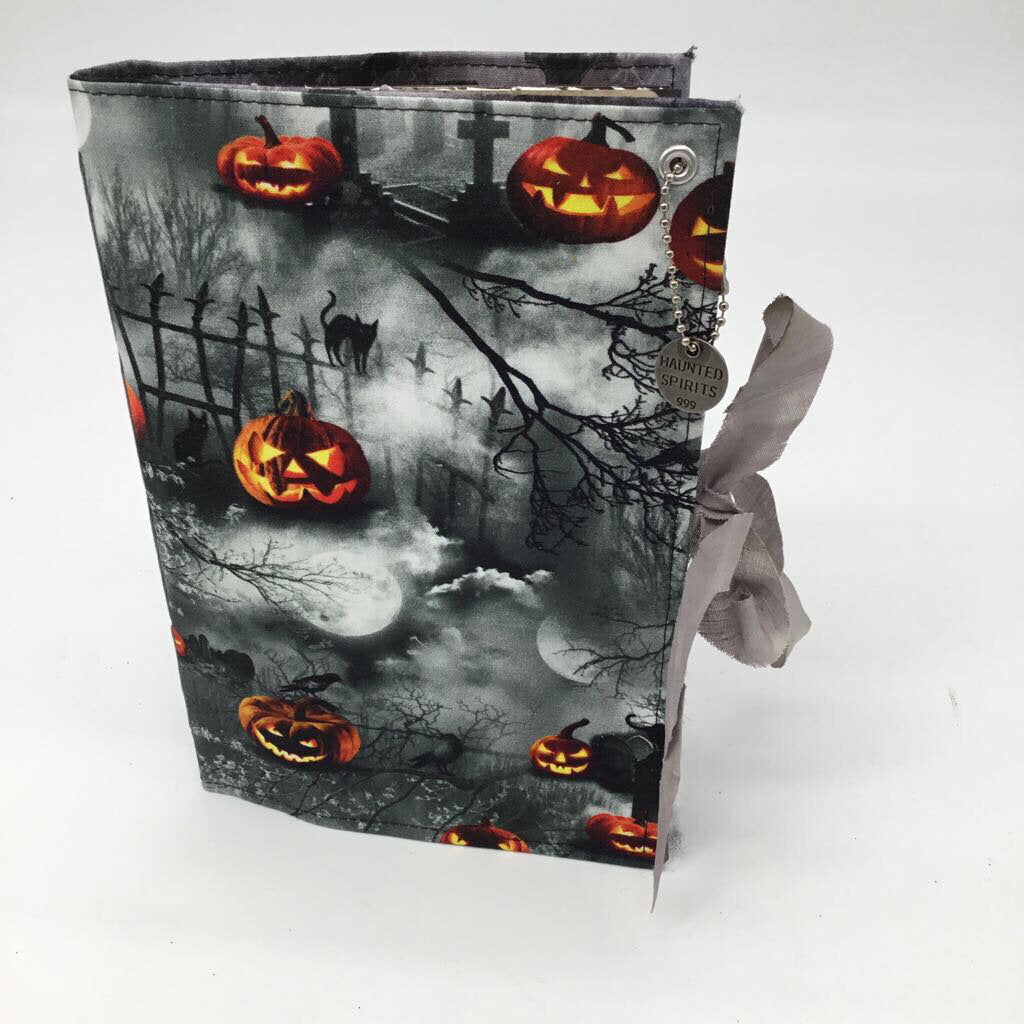 Haunted Cemetery handmade journal