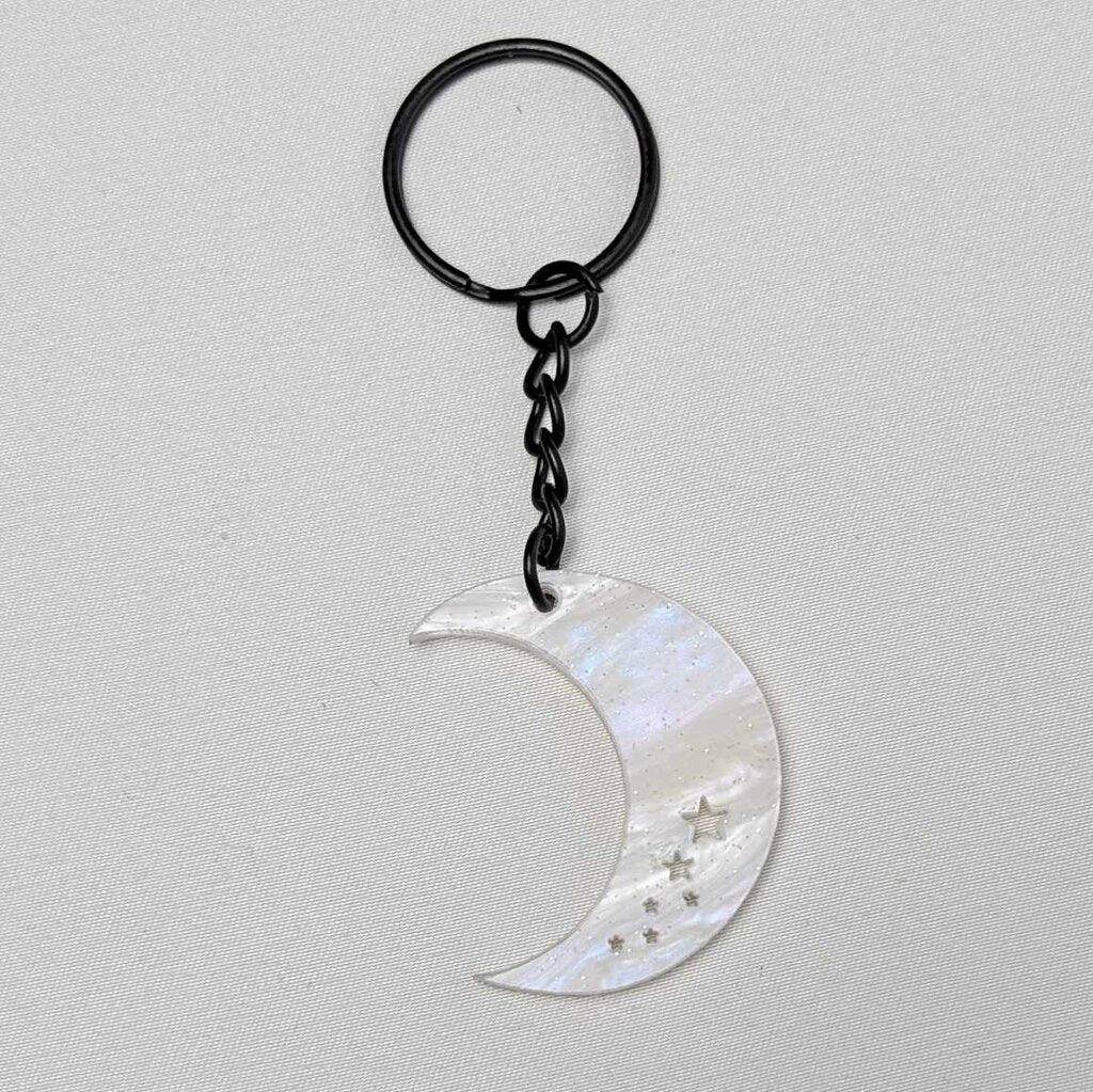Moon Stars Keychain