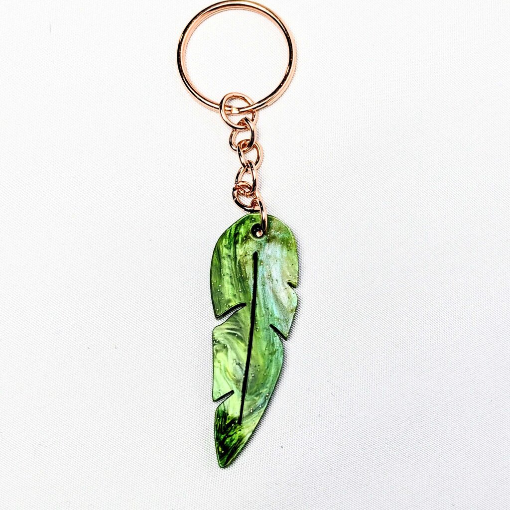 Leaf 2 Keychain