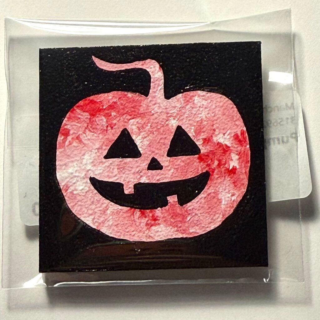 Pumpkin Silhouette Magnet