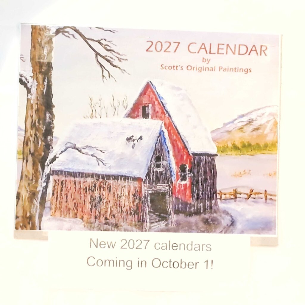 2027 Landscapes Calendar