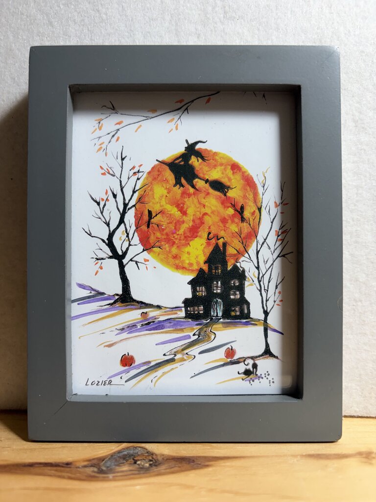 Witch gray frame