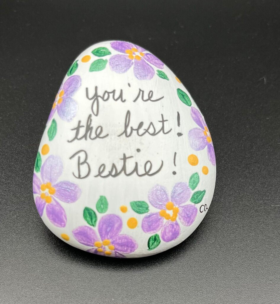 Rock-sm-wh-"You're the best! Bestie"