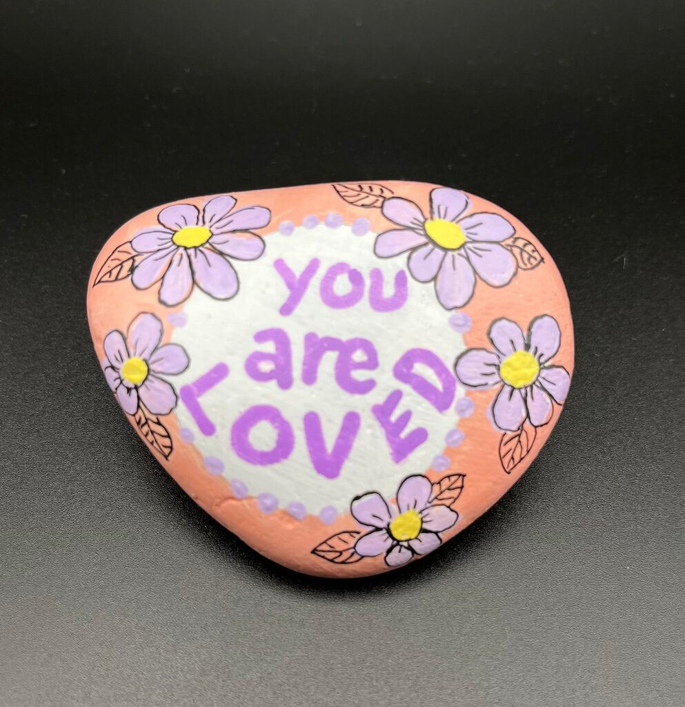 Rock-lg-wh-"You are Loved"