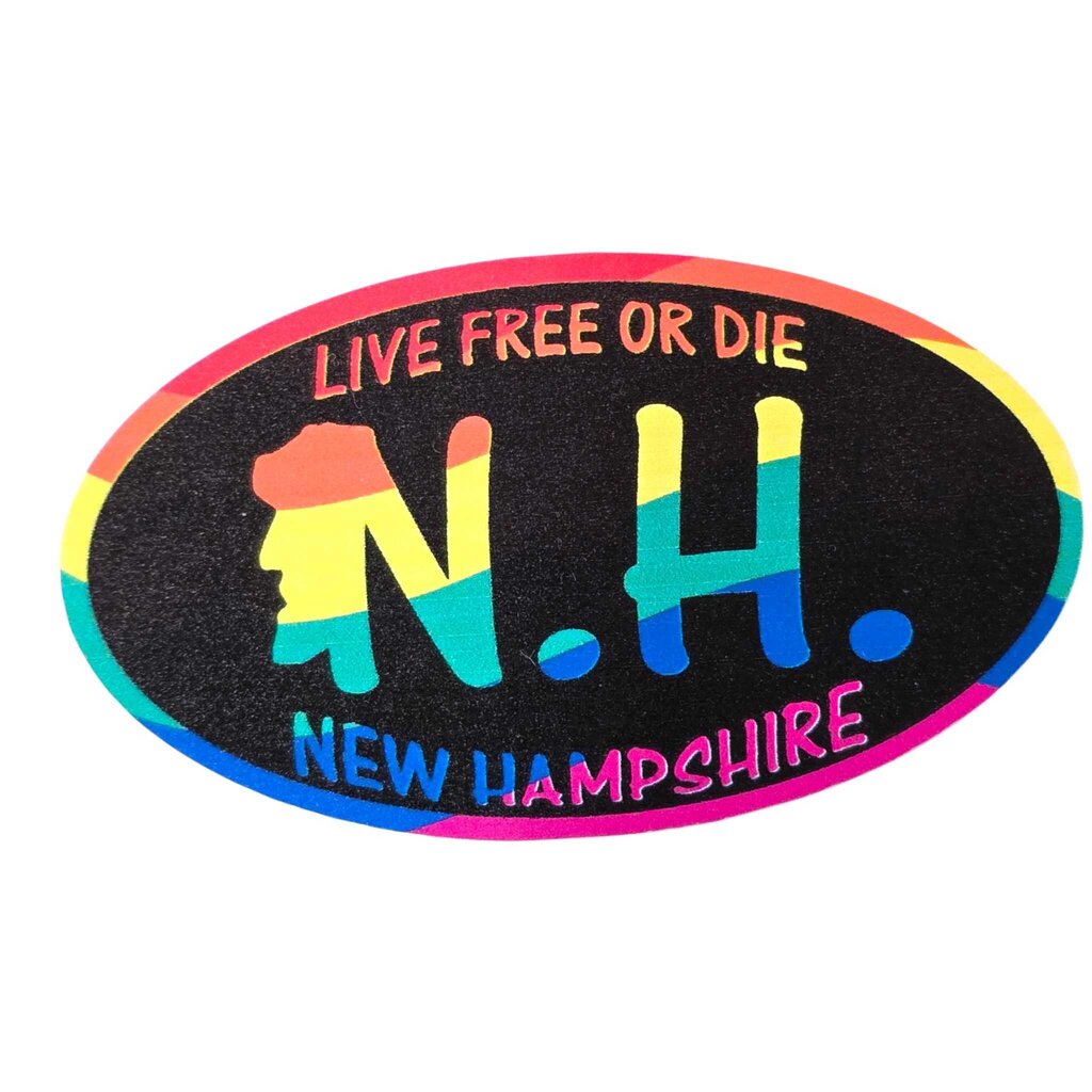 Sticker - Oval NH