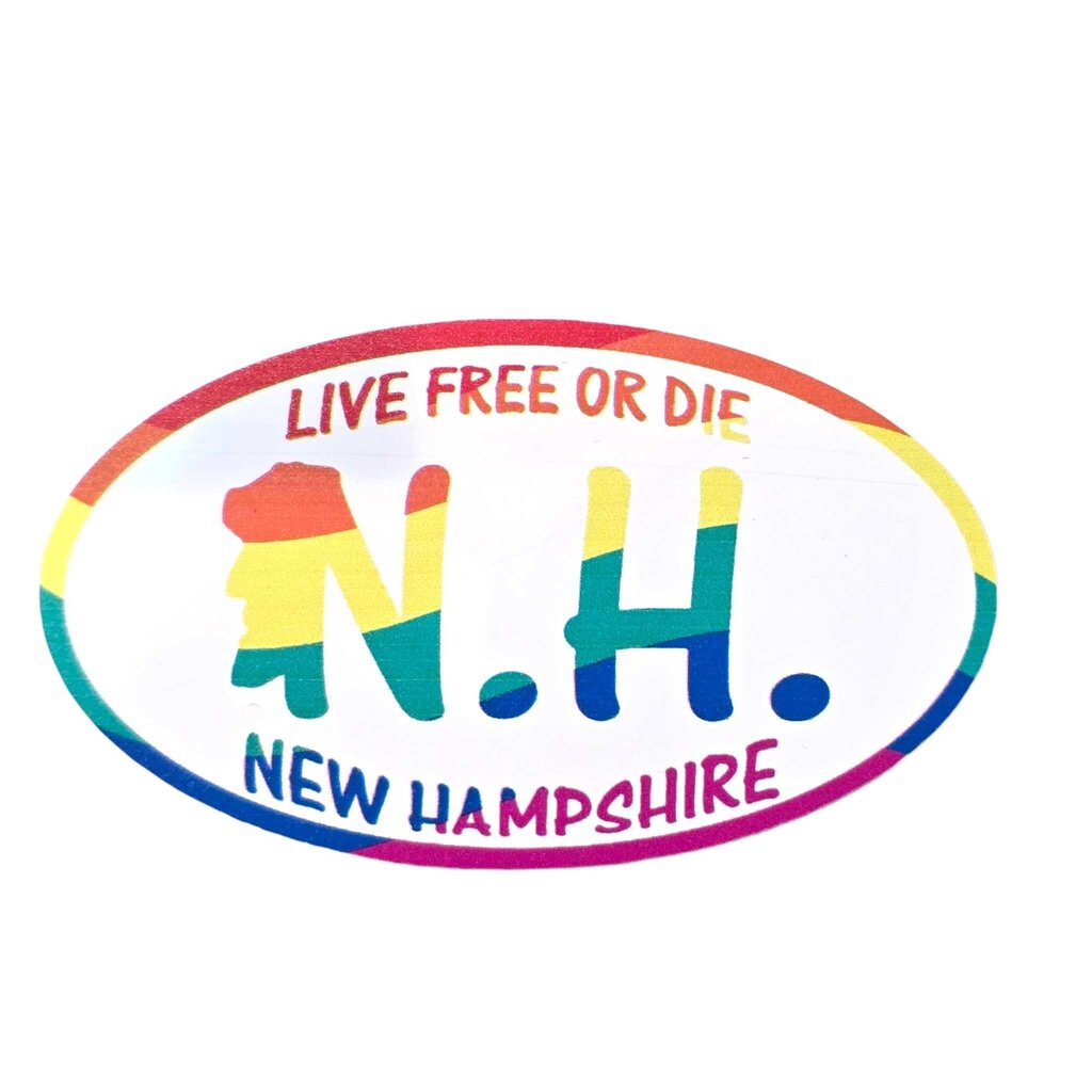 Sticker - Oval NH