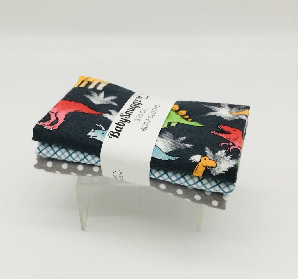 3 Pack Burp Cloths
