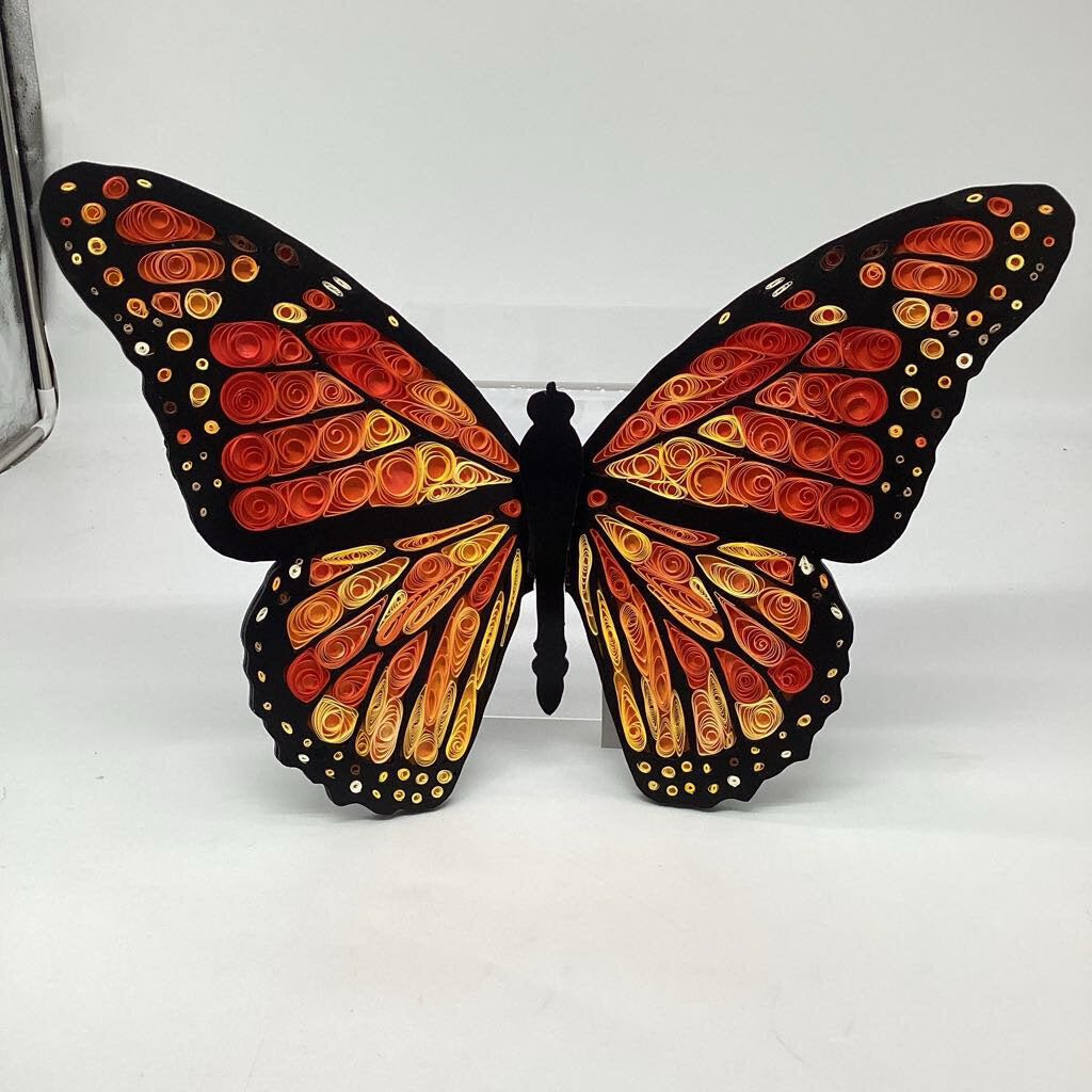 Monarch Butterfly w/Quilling