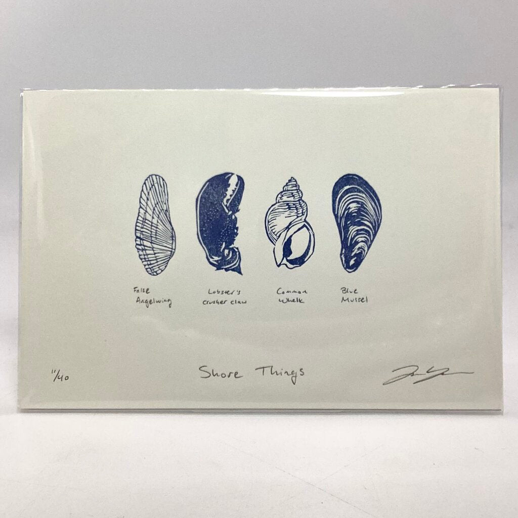 Shore Things Multi-Eraser Art Print