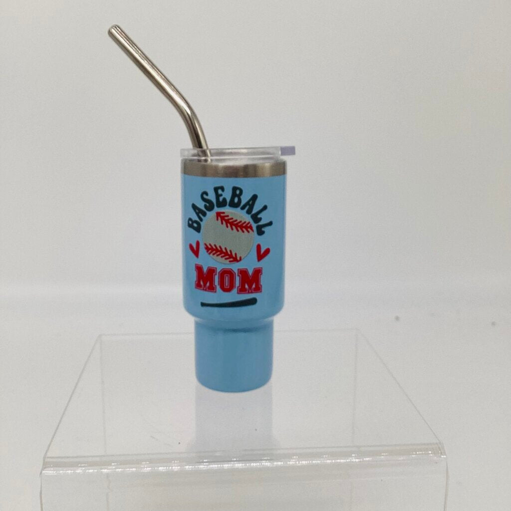 Mini tumbler- baseball mom