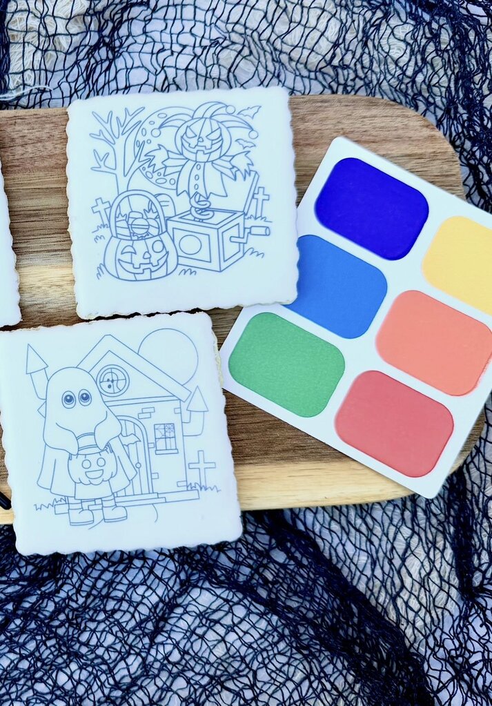 Paint Your Own (PYO) Graveyard Sugar Cookie