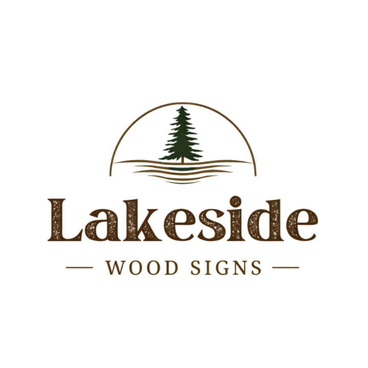 Lakeside Wood Signs