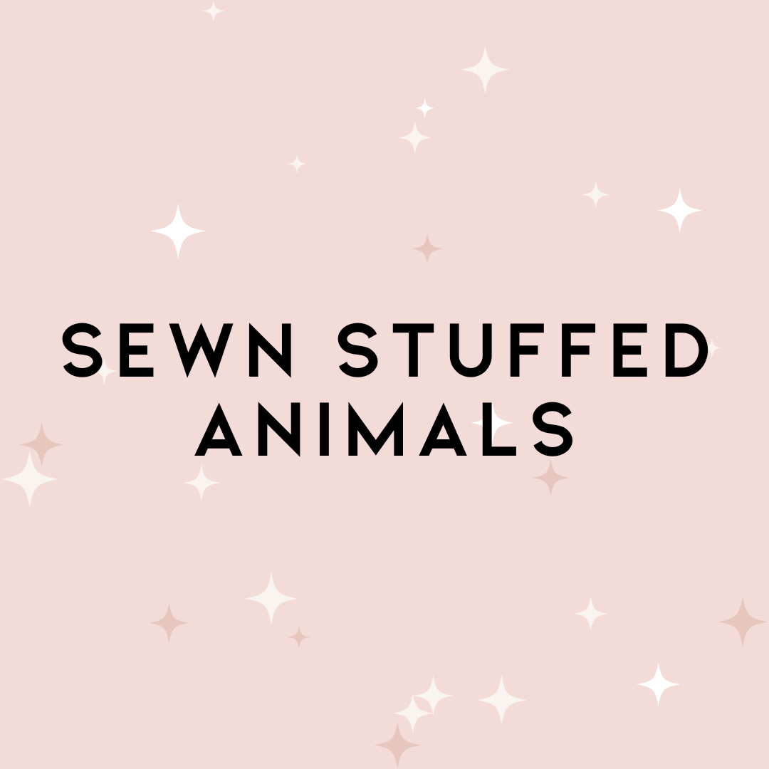 Sewn Stuffed Animals