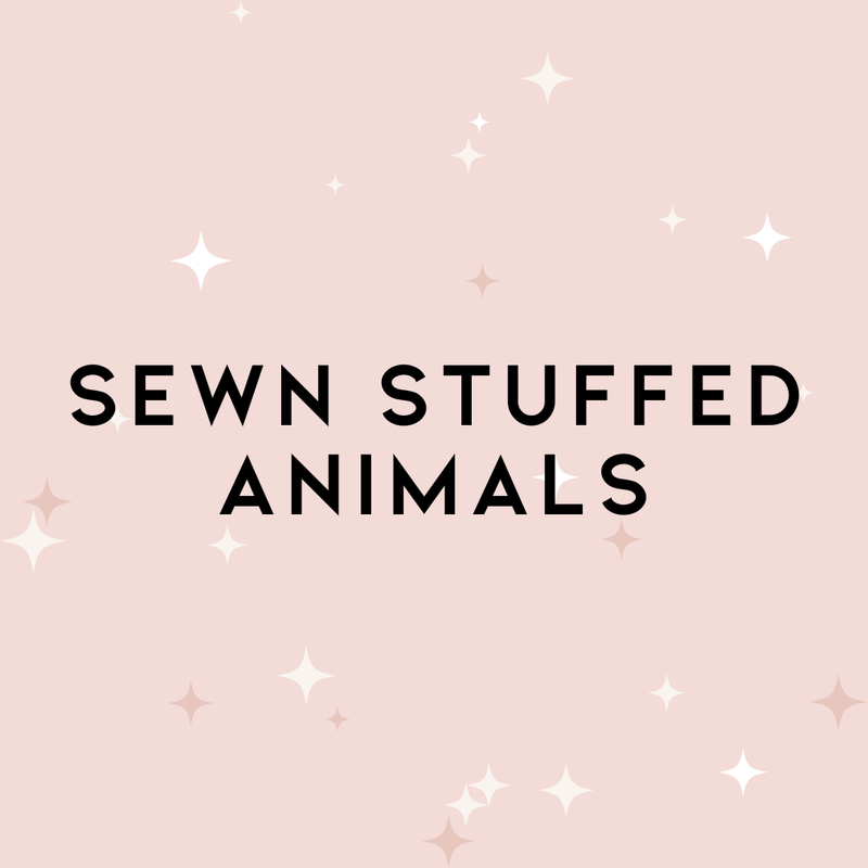 Sewn Stuffed Animals