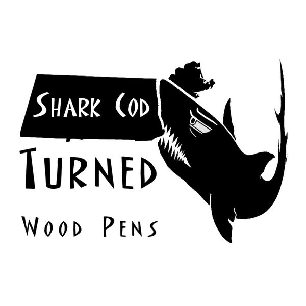 Shark Cod Turned Wood Pens