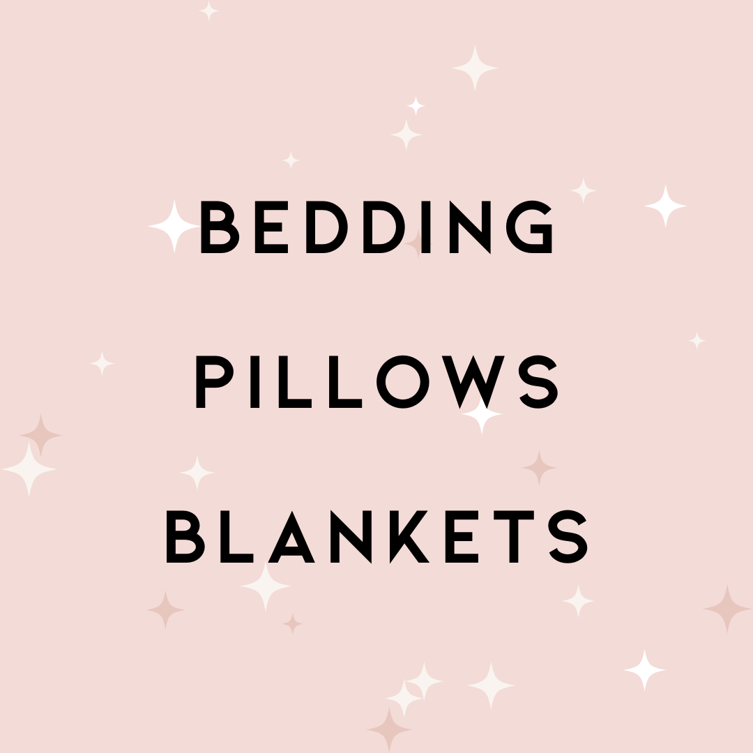 Bedding, Pillows & Blankets