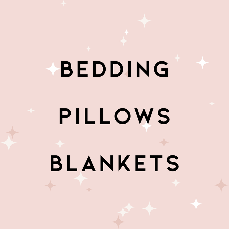 Bedding, Pillows & Blankets
