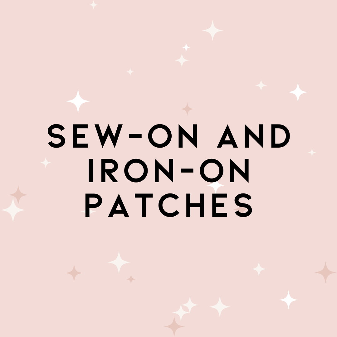 Sew-On and Iron-On Patches