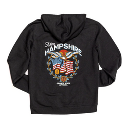 Valiant Eagle Hoodie - Black - view 2