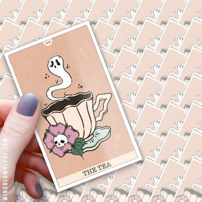 Sticker - The Tea Tarot 3/$10