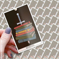 Sticker - Bookish Tarot - Murder 3/$10