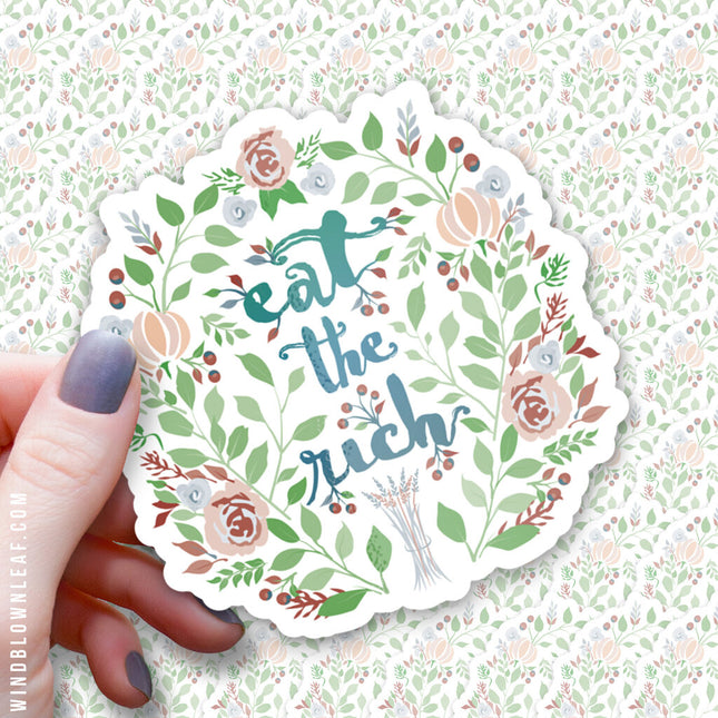 Sticker - Eat The Rich 3/$10