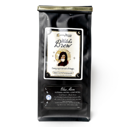 WITCHS BREW MOON PHASE COFFEE DECAF ROAST CUCINA AURORA