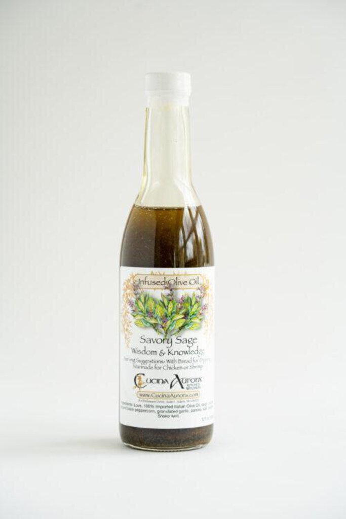 Savory Sage Infused Olive Oil - Fall/Winter Seasonal