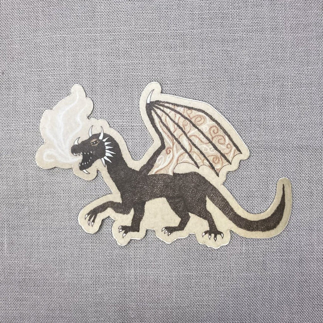 Coffee Dragon Sticker