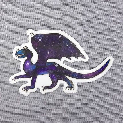 Galaxy Dragon Sticker
