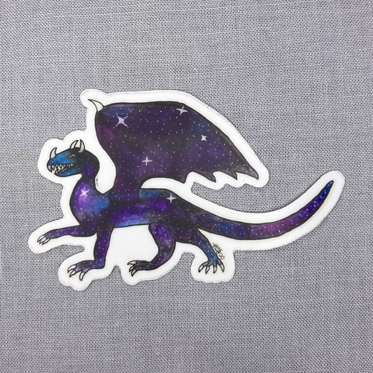 STICKER GALAXY DRAGON THE CREATIVE GECKO