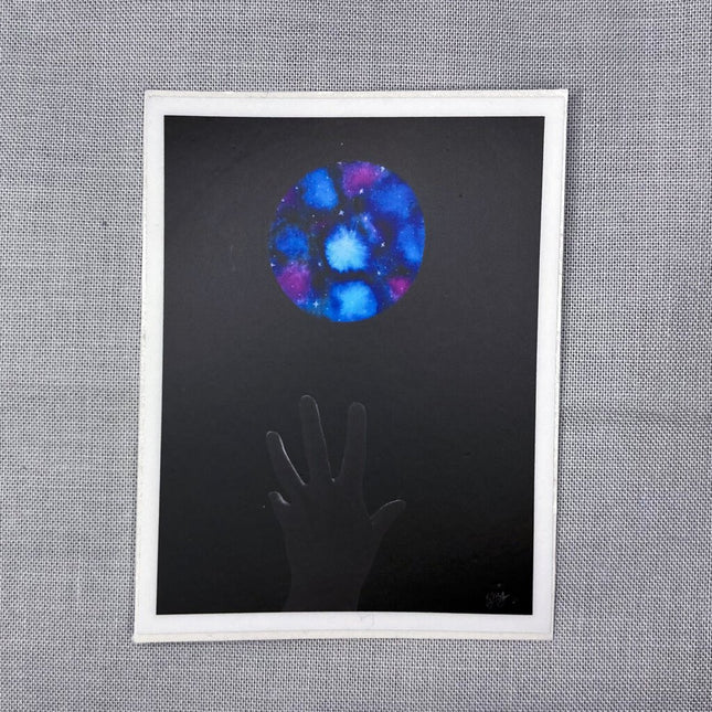 Reaching Out Sticker