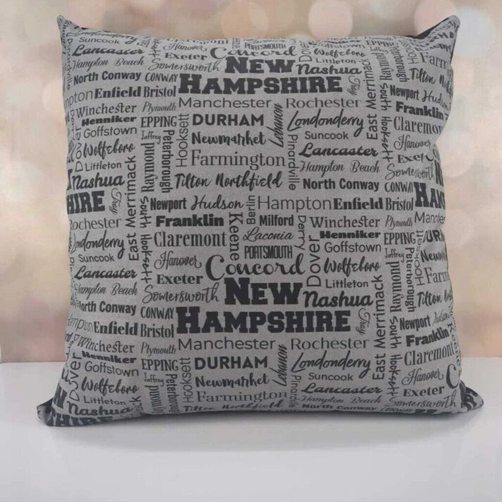 NH Pillow - Black and Grey