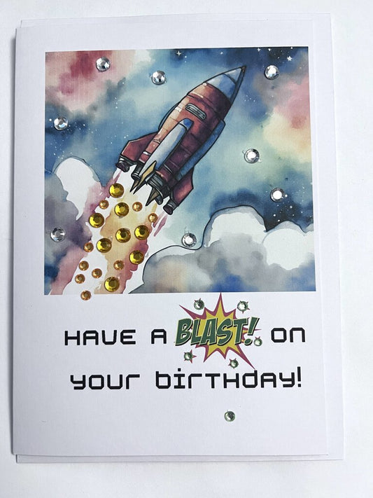 Happy Birthday Rocket Blast