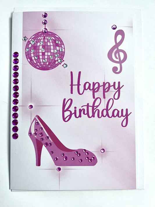 Pink Birthday Card