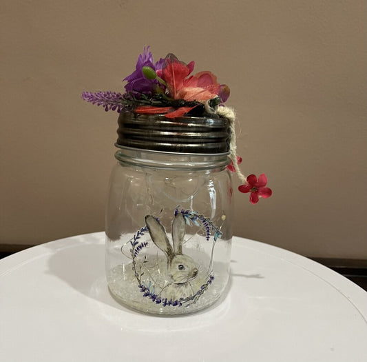 15.50 Spring bunny jar