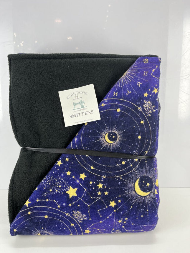 BLANKET - Purple Zodiac/Black
