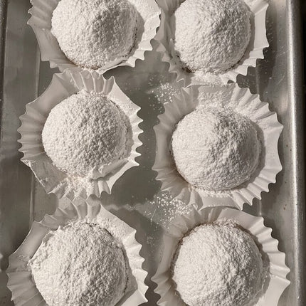 "Snowballs" White powder cookies