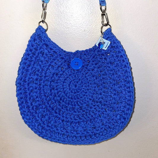 Royal Blue Crossbody, unlined