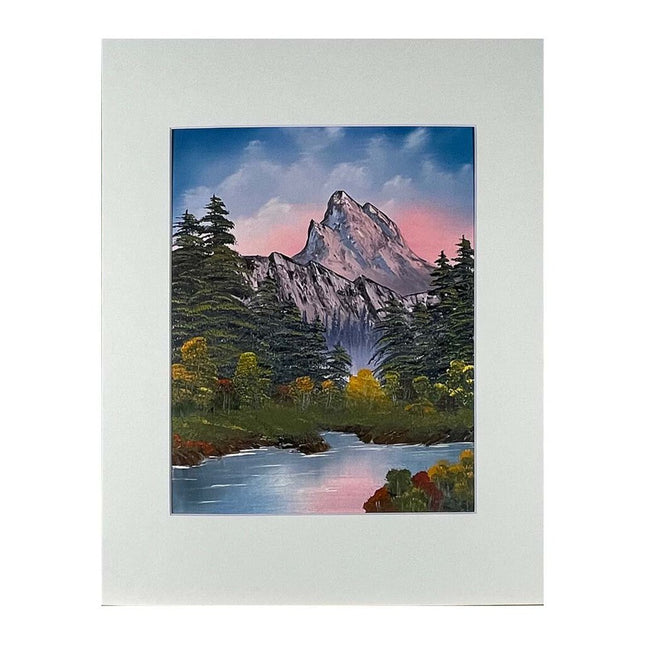 #33-1 MOUNTAIN SERENITY matted print