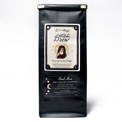 Witch's Brew Moon Phase Coffee - Dark Roast - Whole Bean