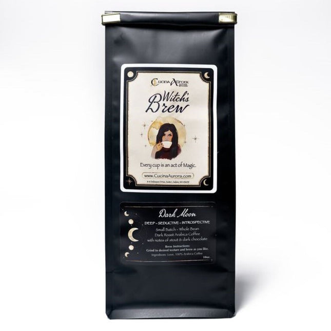 Witch's Brew Moon Phase Coffee - Dark Roast - Whole Bean