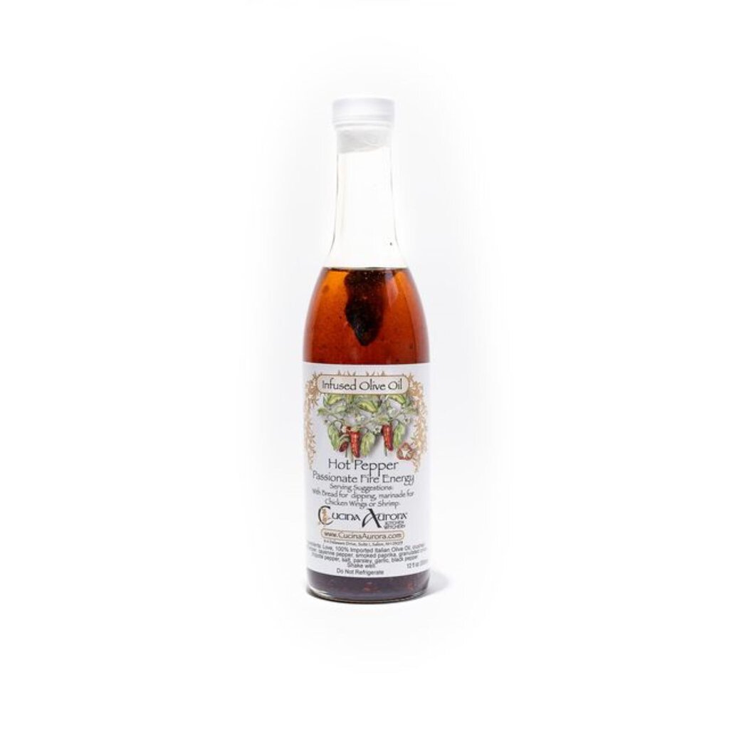 Hot Pepper Infused Olive Oil